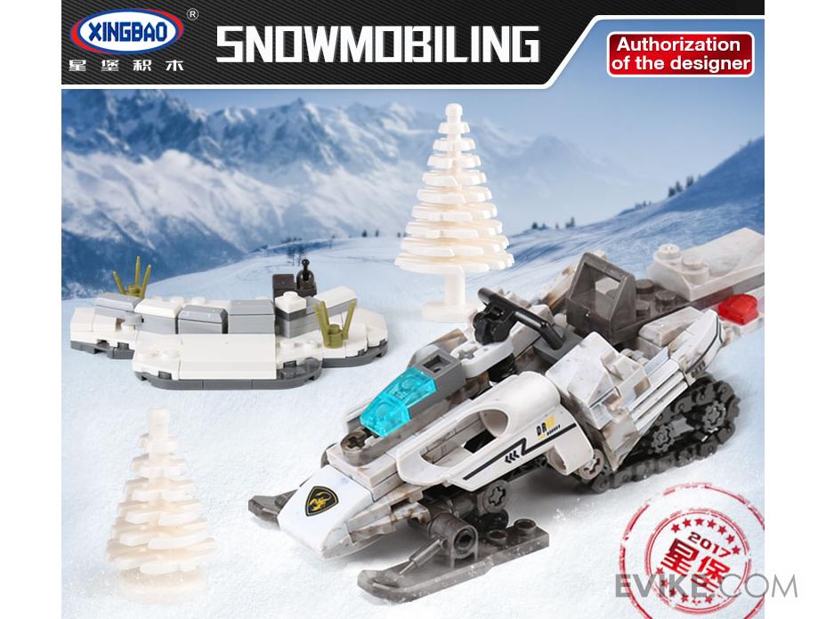 XingBao Collectible Building Block Set (Style: Snowmobile)