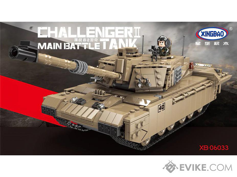 XingBao Collectible Building Block Set (Style: Challenger 2 Main Battle Tank)