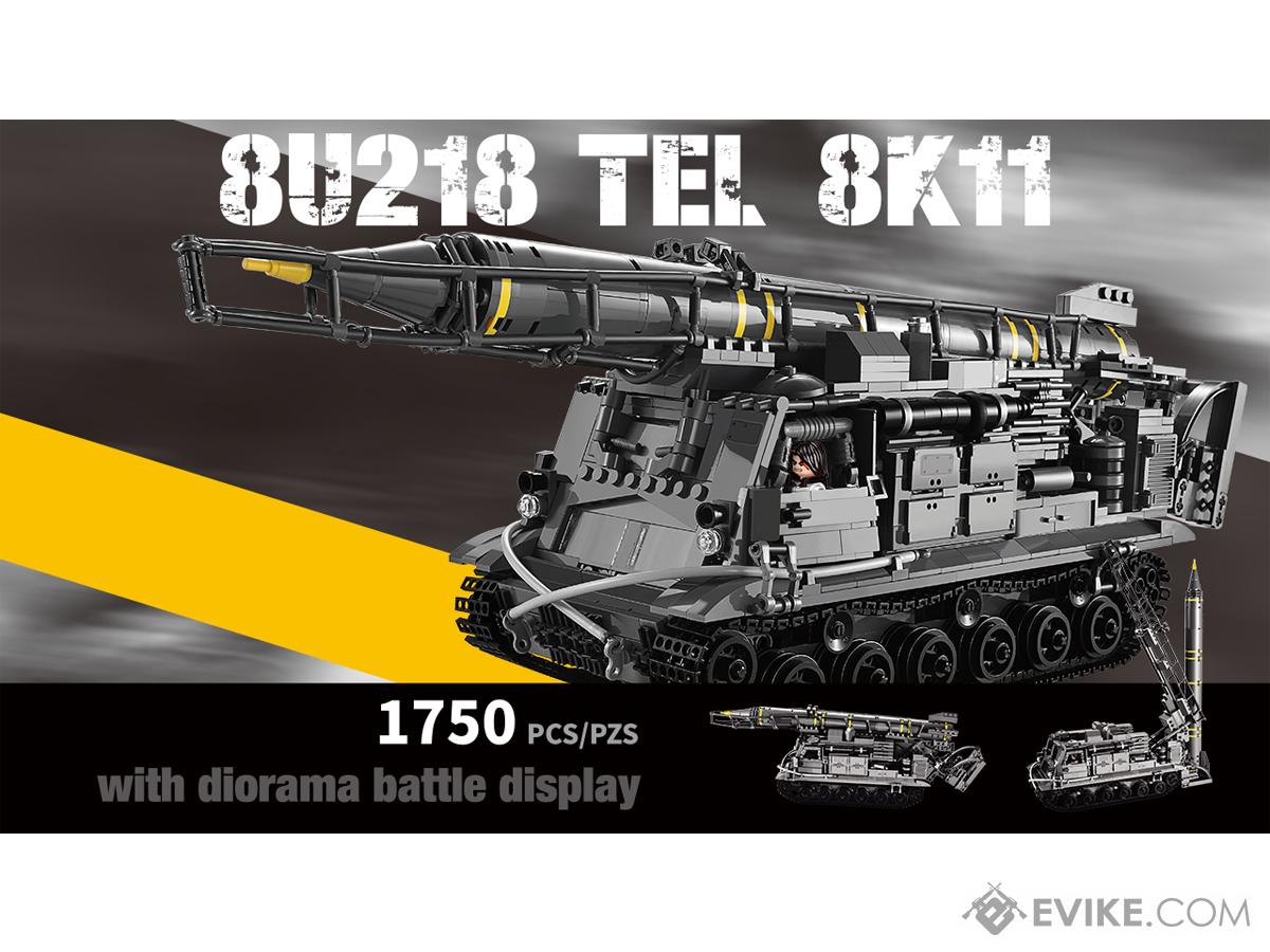 XingBao Collectible Building Block Set (Style: 8U218 TEL 8K11 Mobile SCUD Launcher)