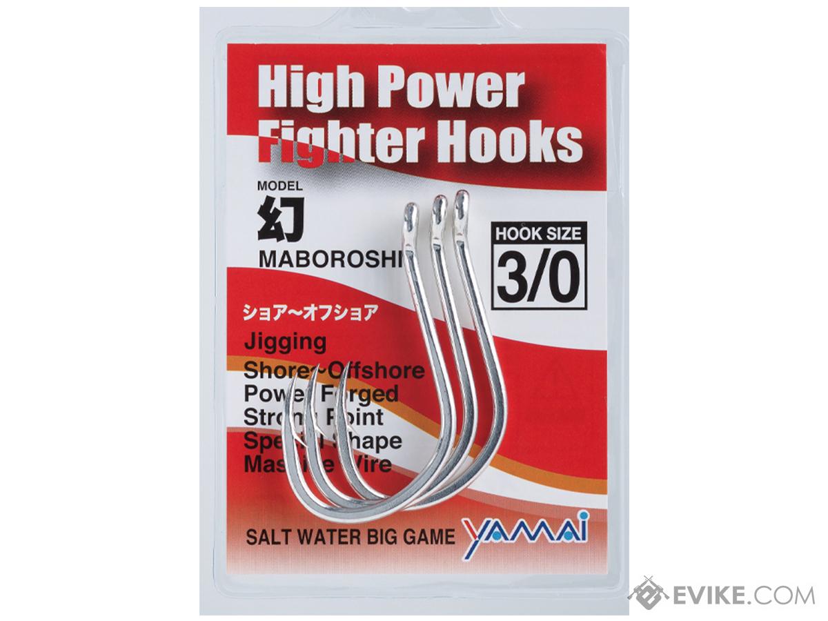 Yamai Suteki Maroboroshi High Power Fighter Illusion Hook w/ Eye (Size: #1 / 6 Pack)
