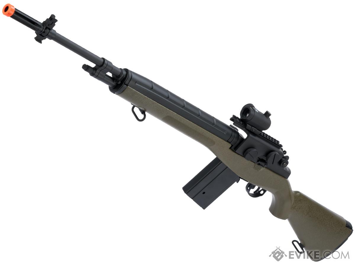 CYMA Sport M14 Airsoft AEG Rifle (Color: OD Green / Add Scope Mount)