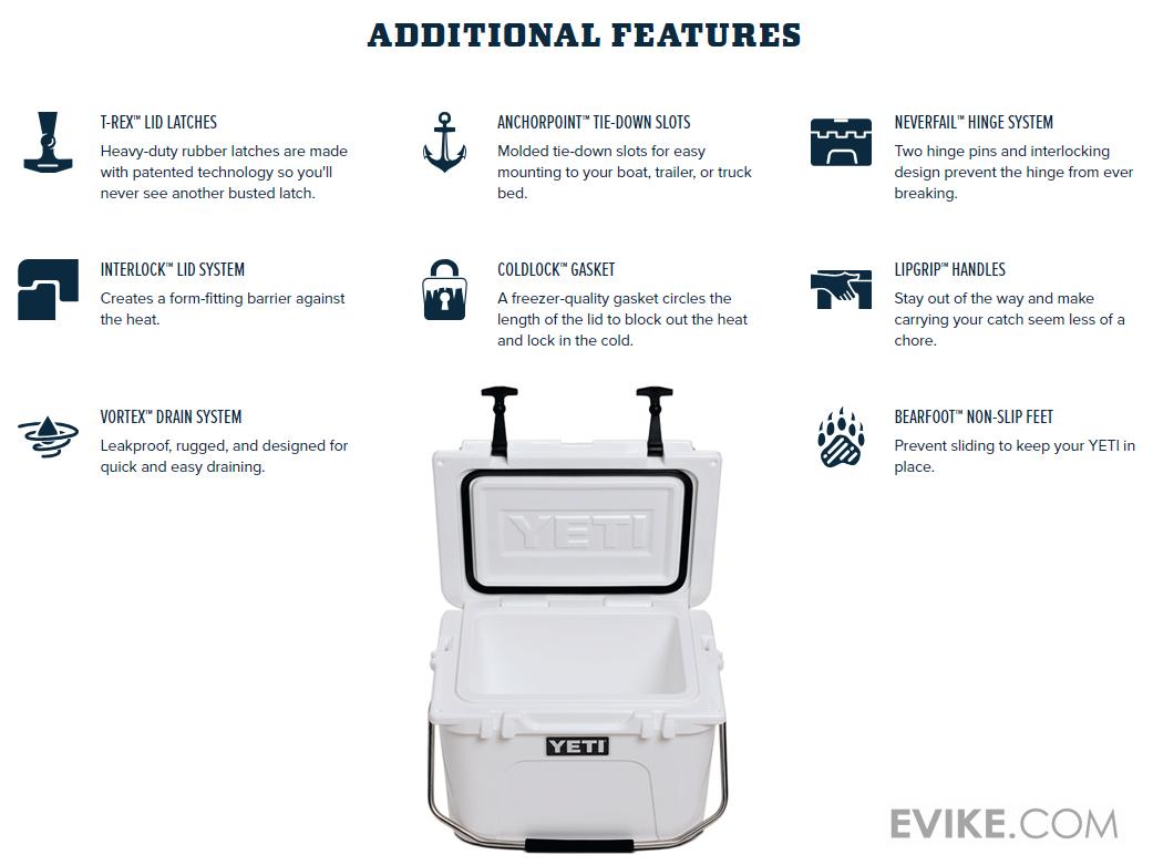 YETI Roadie Ice Chest (Model 20 / Desert Tan), MORE, Fishing, Box and