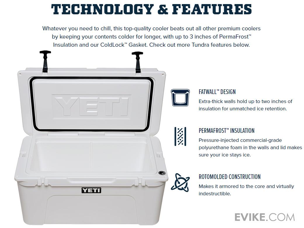 YETI Tundra Ice Chest (Model 65 / Desert Tan), MORE, Fishing, Box and