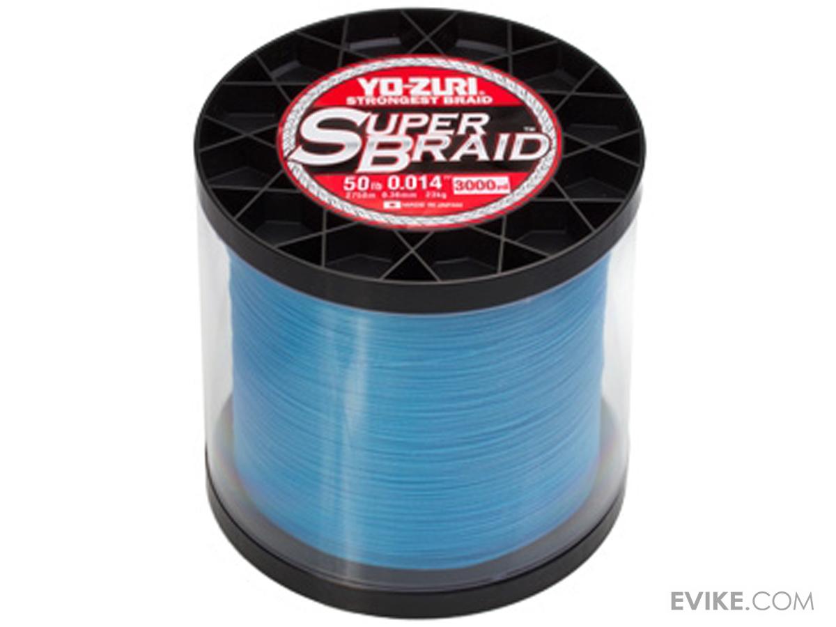 YoZuri Super Braid Fishing Line (Model 20lb / 3000yd / Blue), MORE