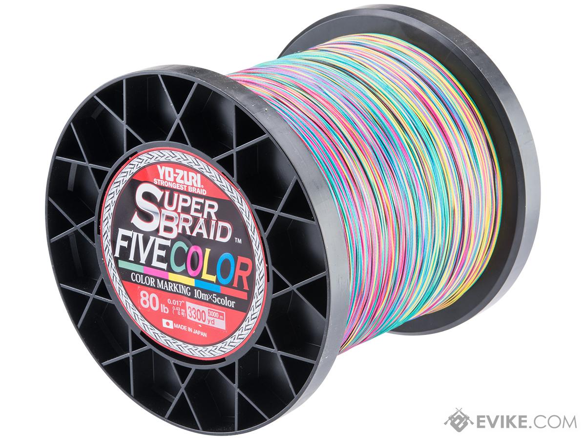 Yo-Zuri Super Braid Fishing Line (Model: 80lb / 3300yd / Five Color), MORE,  Fishing, Lines -  Airsoft Superstore