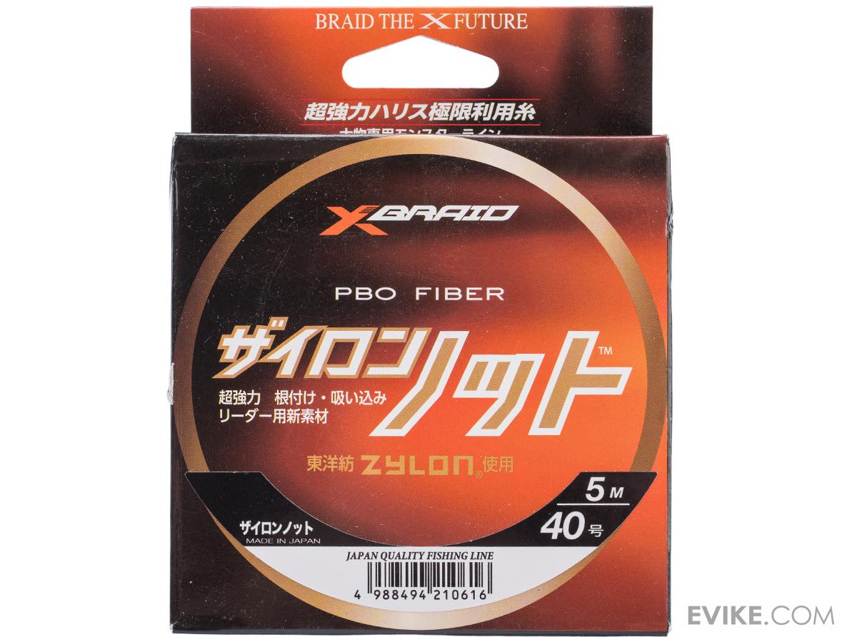 X-Braid YGK Zylon Knot PBO Fiber Hollow Fishing Assist Line (Size