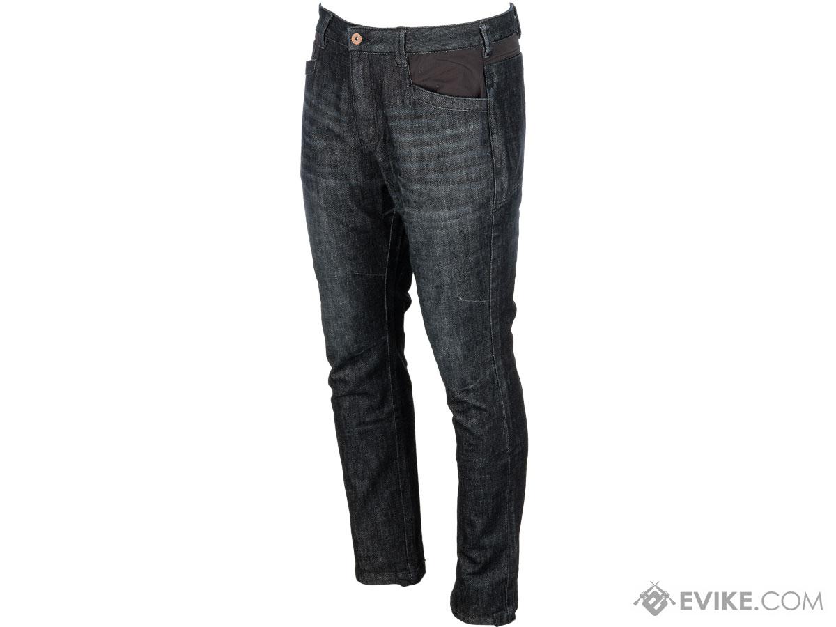 EmersonGear Blue Label Tactical Denim Jeans (Color: Grey / Black / Size 36)