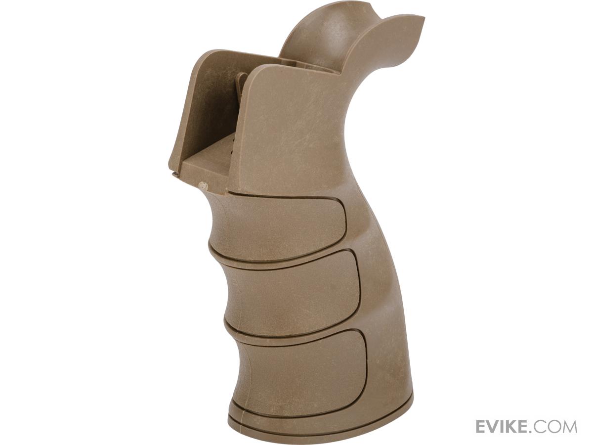 Matrix G27 Grooved Motor Grip for M16 / M4 Series Airsoft AEG Rifle