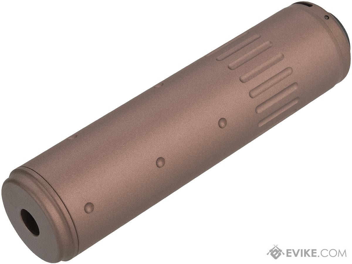 Element QD Barrel Extension with Masada Type Steel Flash Hider (Color: Tan - Long / 14mm Positive)