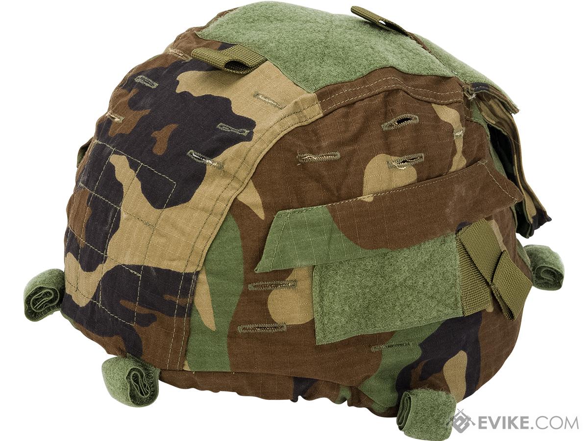 Emerson Gen Ii Style Combat Helmet Cover For Mich Ach Tc 2000 Protective Combat Helmet Series Color Woodland Tactical Gear Apparel Helmet Accessories Evike Com Airsoft Superstore