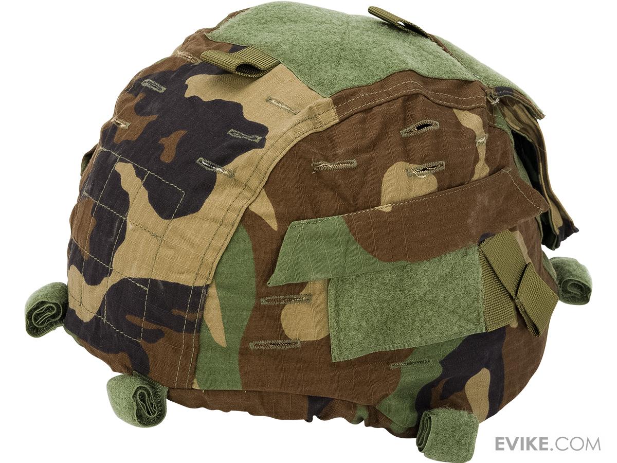 Emerson Gen Ii Style Combat Helmet Cover For Mich Ach Tc 2000 Protective Combat Helmet Series Color Woodland Tactical Gear Apparel Helmet Accessories Evike Com Airsoft Superstore