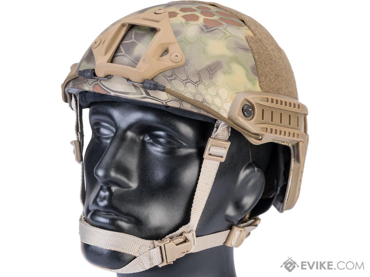 6mmProShop Advanced High Cut Ballistic Type Tactical Airsoft Bump Helmet (Color: Kryptek Mandrake / Medium - Large)