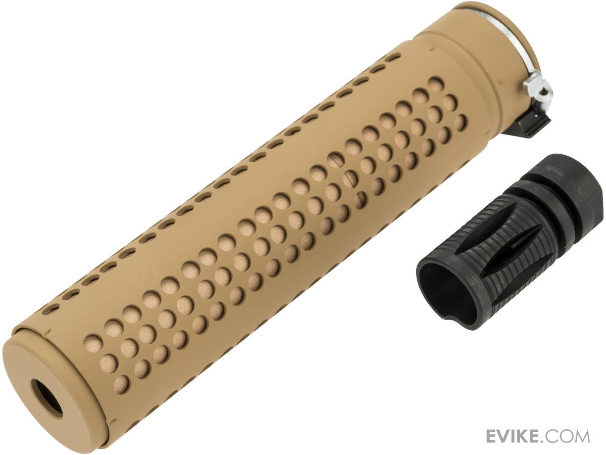 Avengers QD Mock Silencer for 14mm Negative Airsoft AEG Rifles (Color