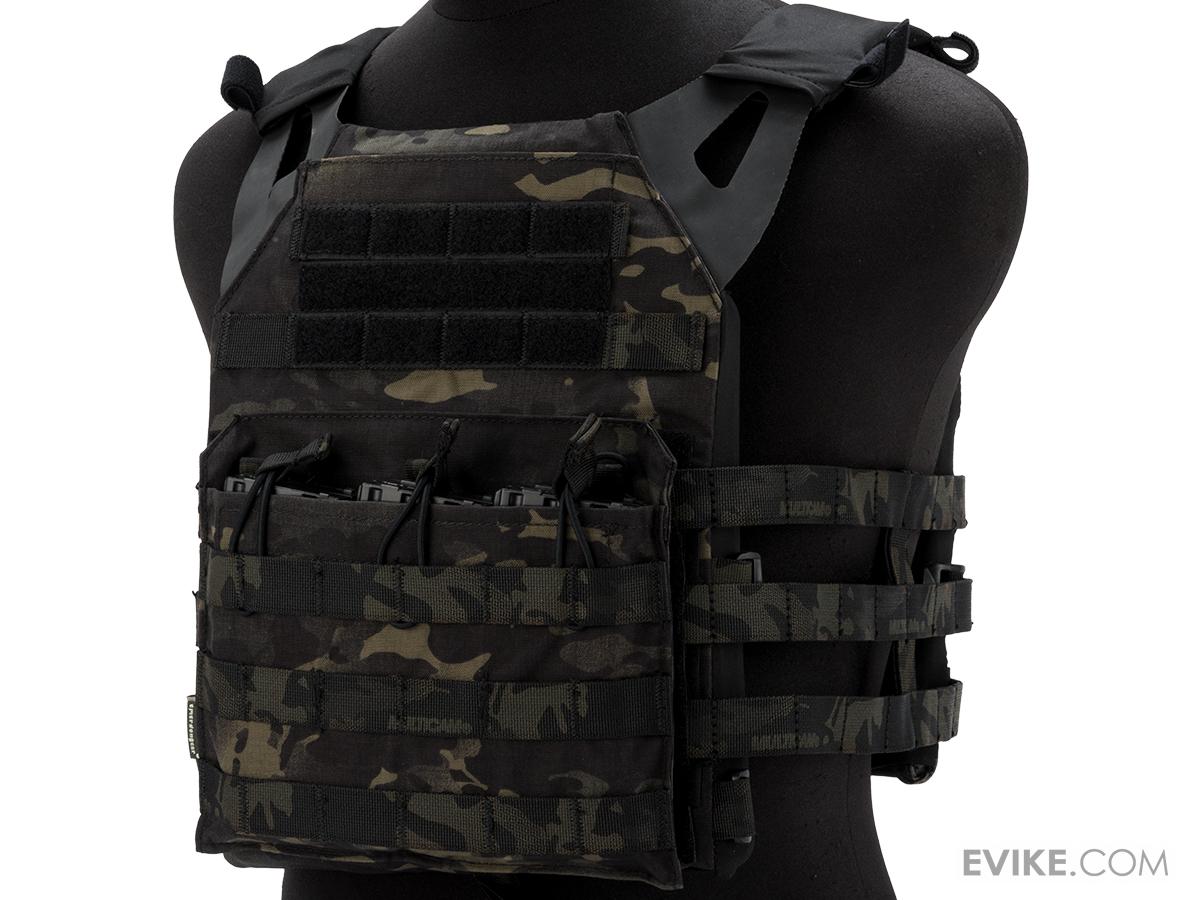 Emerson 7344 Compact Plate Carrier (Color: Multicam Black), Tactical