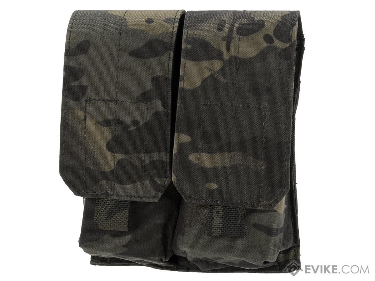 Emerson Double M4 Magazine Pouch (Color Multicam Black), Tactical Gear