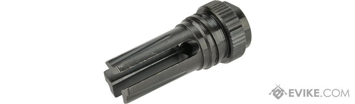 Emerson Special Forces Steel Type Airsoft Flashhider - 14mm Positive