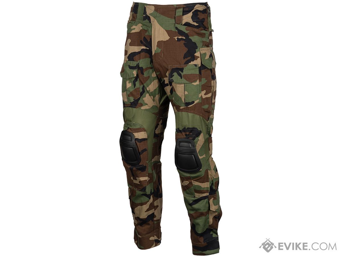 EmersonGear Combat Pants w/ Integrated Knee Pads (Color: M81 Woodland / Size 32)