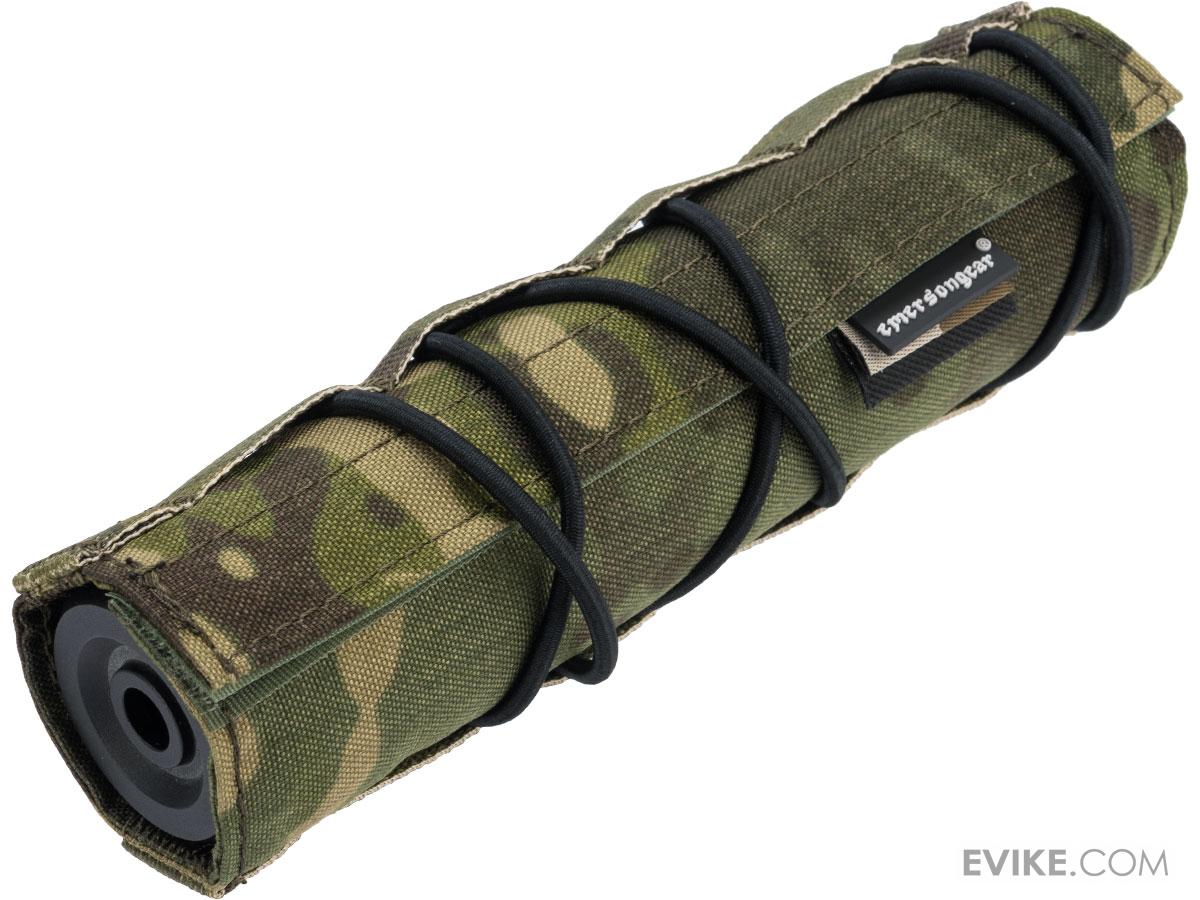 EmersonGear Cordura 18cm / 7 Airsoft Suppressor Cover (Color: Multicam Tropic)