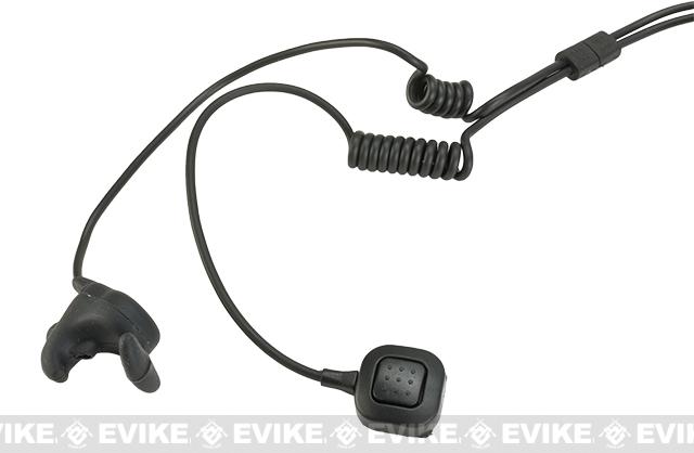 Z-TacticalBone Conduction Headset with Finger PTT (Connector: ICOM)