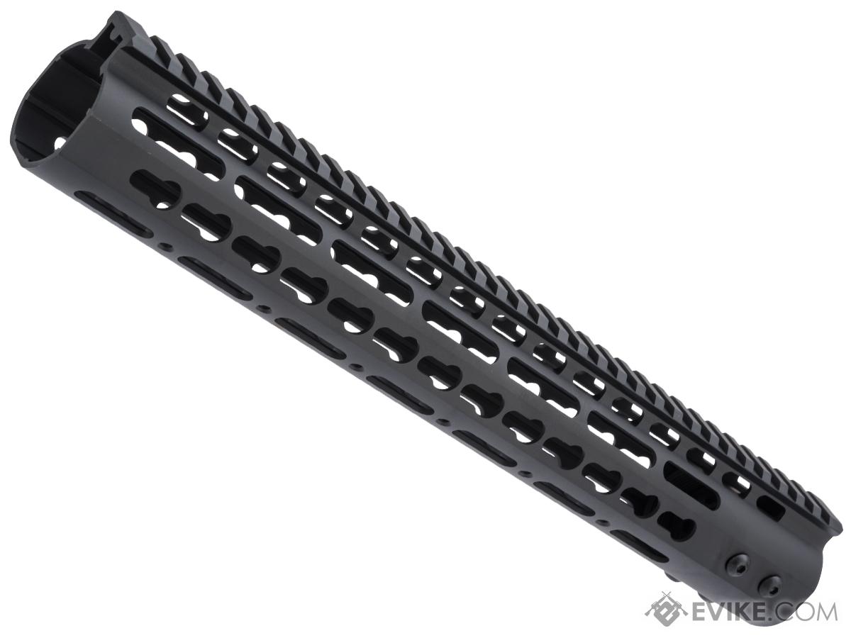 Pre-Order ETA September 2024 ZCI CNC Aluminum KeyMod Ultra Slim Free Float Handguard for M4 / M16 AEG Rifles (Size: 13.5)