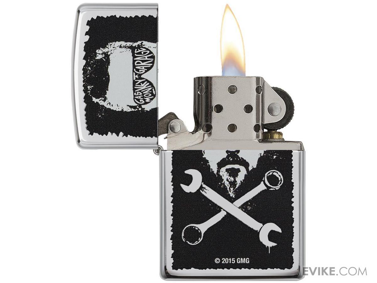 Zippo Classic Lighter Branded Series (Model Gas Monkey Garage), Tactical Gear/Apparel, Outdoor
