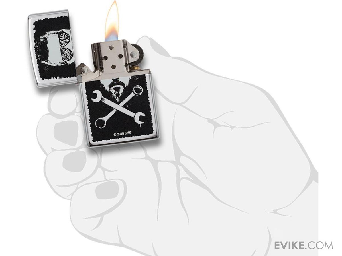 Zippo Classic Lighter Branded Series (Model Gas Monkey Garage), Tactical Gear/Apparel, Outdoor