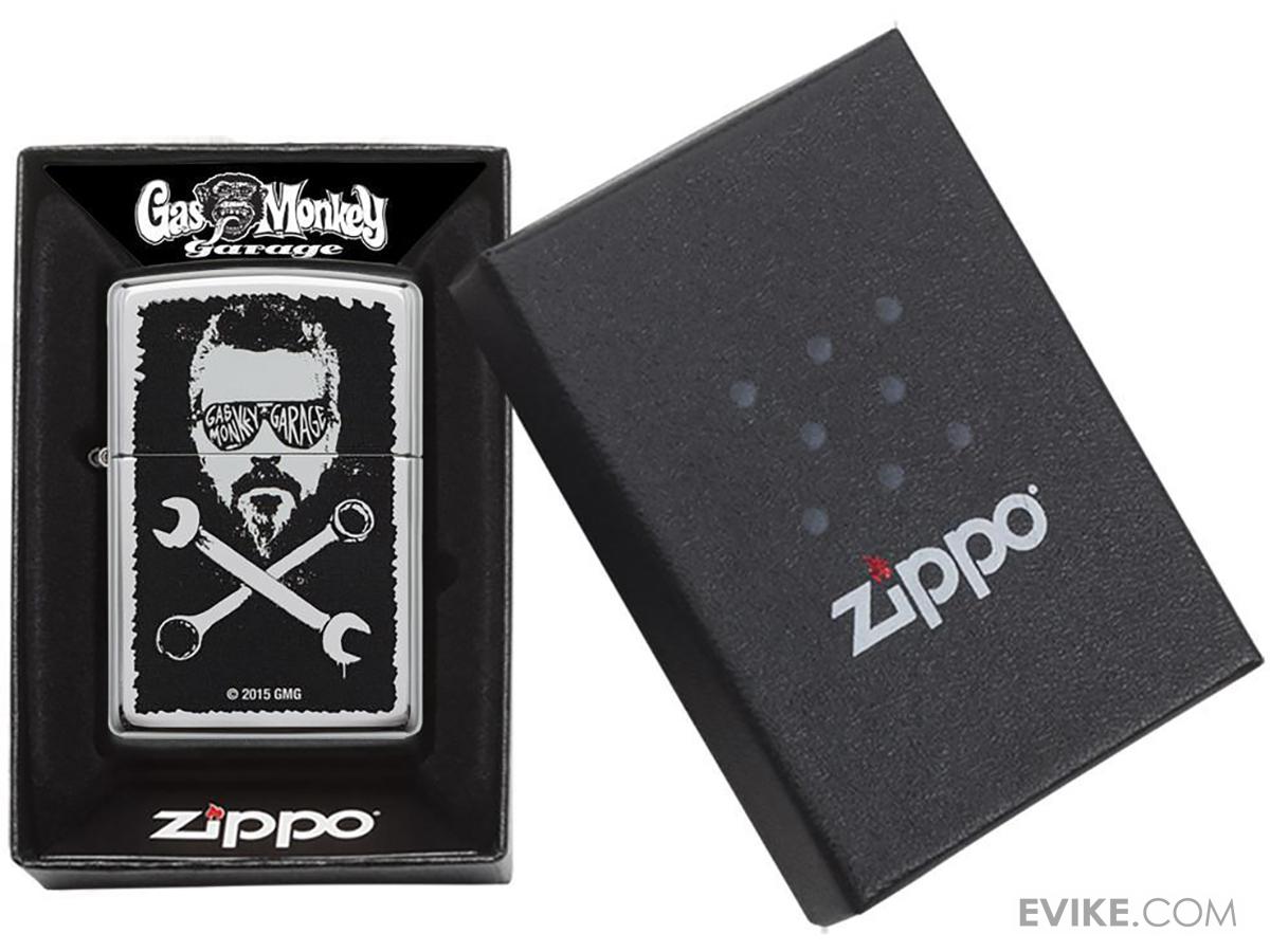 Zippo Classic Lighter Branded Series (Model Gas Monkey Garage), Tactical Gear/Apparel, Outdoor