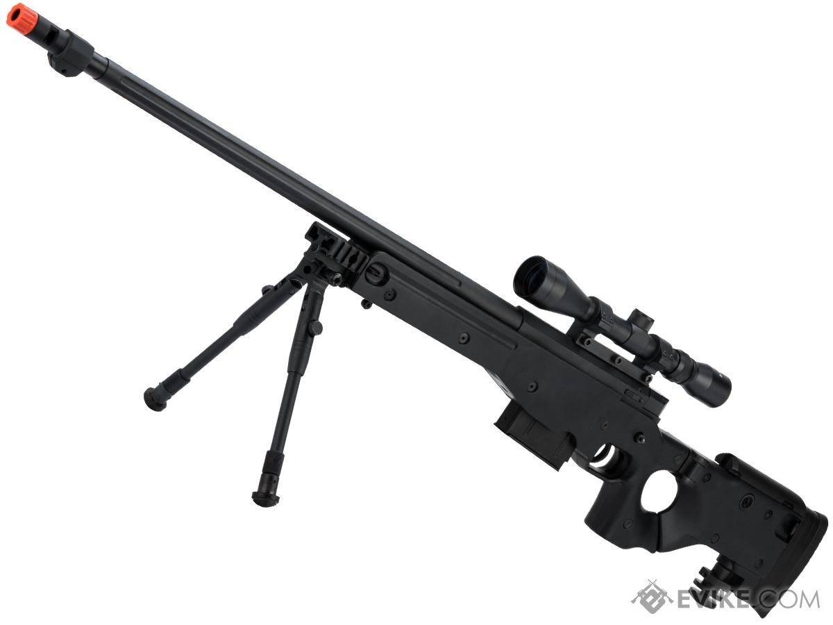 WELL G96 Gas Powered Full Size Airsoft Sniper Rifle (Color: Black)