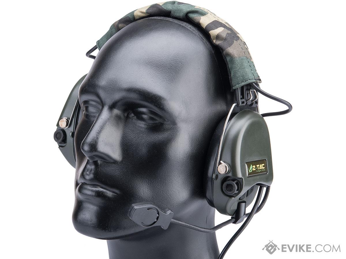 Matrix Type-E Tactical Communications Headset w/ Noise Cancelling System (Color: OD Green)