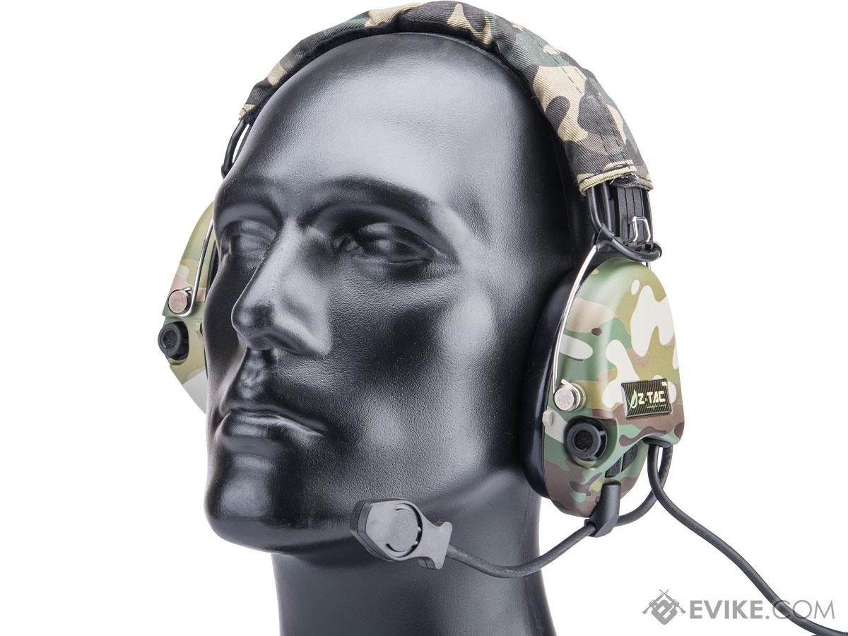 Matrix Type-E Tactical Communications Headset w/ Noise Cancelling System (Color: Multicam)