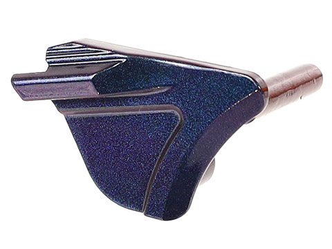 Nine Ball ZanShin Series Custom Aluminum Alloy Shortened Safety Lever (Type: Righty / Murasaki Purple)