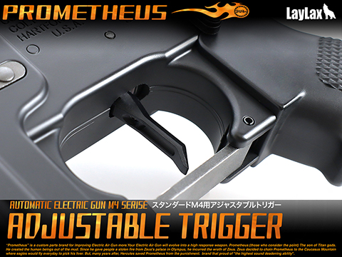 Prometheus Adjustable Trigger for M4 Series Airsoft AEG Rifles