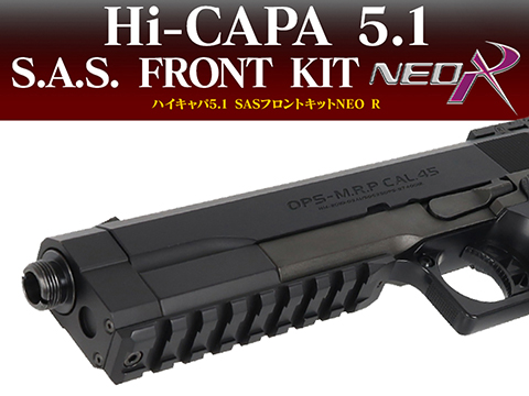 Nine Ball S.A.S. Front Kit NEO R for Tokyo Marui 5.1 Hi-CAPA Gas Blowback Airsoft Pistols