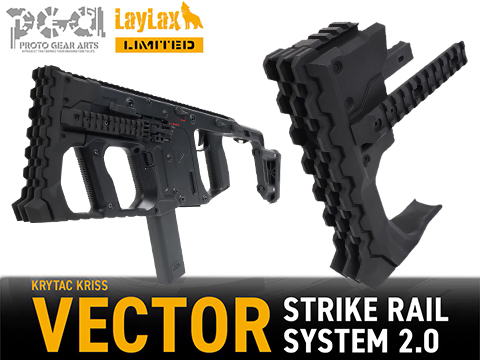 Laylax Strike Rail System 2.0 for Krytac Kriss Vector Airsoft Guns