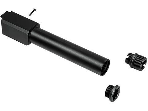Laylax Nine Ball Non-Recoil Two-Way Outer Barrel for Elite Force GLOCK 19 Gen. 5 MOS Gas Blowback Airsoft Pistols 