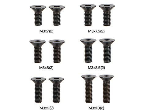 Laylax x Quintessence M3 Optic Plate Screw Set for Red Dot Optics