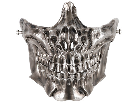 Laylax Skull Series Face Guard (Color: Steel Grey)