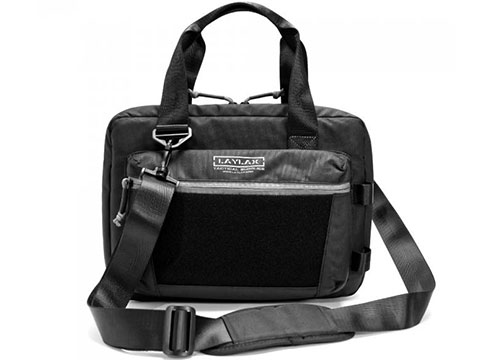 Laylax Soft Handgun Case and Range Bag (Color: Grey / Black)
