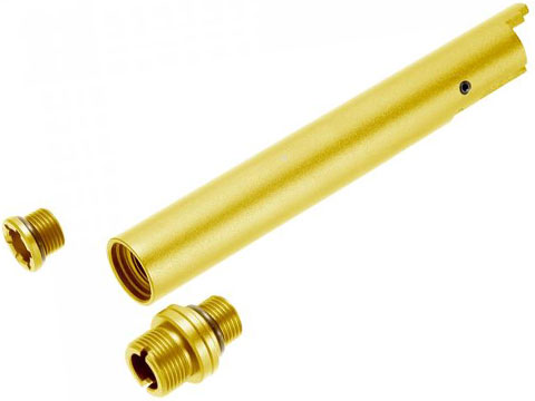 Nine Ball Non-Recoiling Two-Way Outer Barrel for Tokyo Marui Hi-CAPA 5.1 Series Gas Blow Back Pistols (Color: Gold)