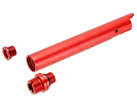 Nine Ball Non-Recoiling Two-Way Outer Barrel for Tokyo Marui Hi-CAPA 5.1 Series Gas Blow Back Pistols (Color: Red)