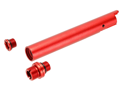 Nine Ball Fixed 2-Way Outer Barrel for TM Hi-CAPA D.O.R. Gas Blowback Pistol (Color: Red)