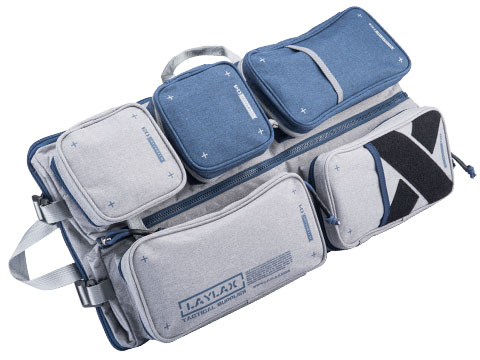 Laylax Satellite Collapsible Container and Gun Case (Color: Grey & Navy / 24)