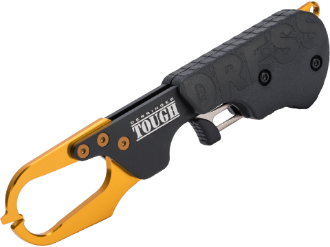 DRESS Derringer Tough CNC Aluminum Fish Landing Grip (Color: Black / Gold)