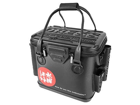 DRESS Bakkan Mini +PLUS How Do You Like Wednesday? Special Edition Tackle Bag w/ Built-in Rod Holder