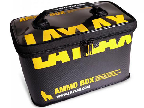 Laylax Satellite Ammo Box & Storage Case (Size: Medium / Yellow)