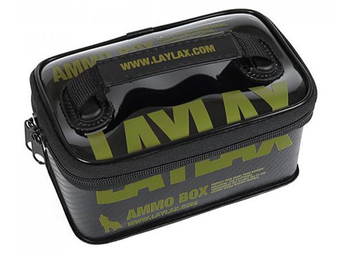 Laylax Satellite Ammo Box & Storage Case (Size: Small / Olive Drab)