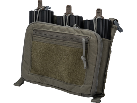 LBX Low Profile Magazine Panel with Utility Pouch (Color: Ranger Green)