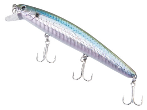 Lucky Craft FlashMinnow Saltwater Fishing Lure (Model: 110 / MS Green Herring)