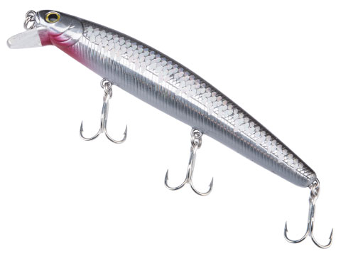 Lucky Craft FlashMinnow Saltwater Fishing Lure (Model: 110 / Super Glow MS Anchovy)