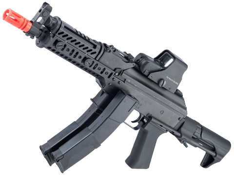 LCT Airsoft ZK PDW 9mm Airsoft AEG SMG w/ Z Series SPORT Handguard (Model: Standard AEG w/ GATE Aster)